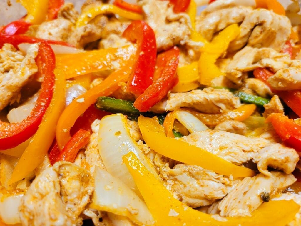Easy Chicken Fajitas