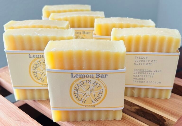 Lemon Bar Tallow Soap