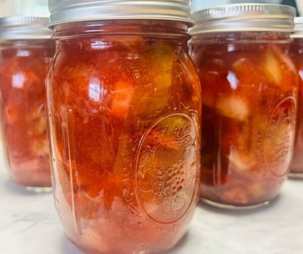strawberry rhubarb pie filling