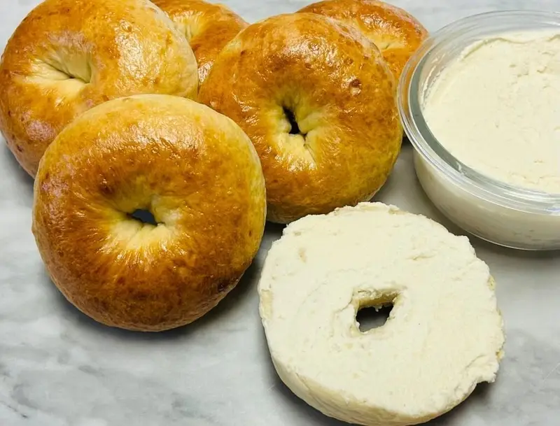 homemade bagels