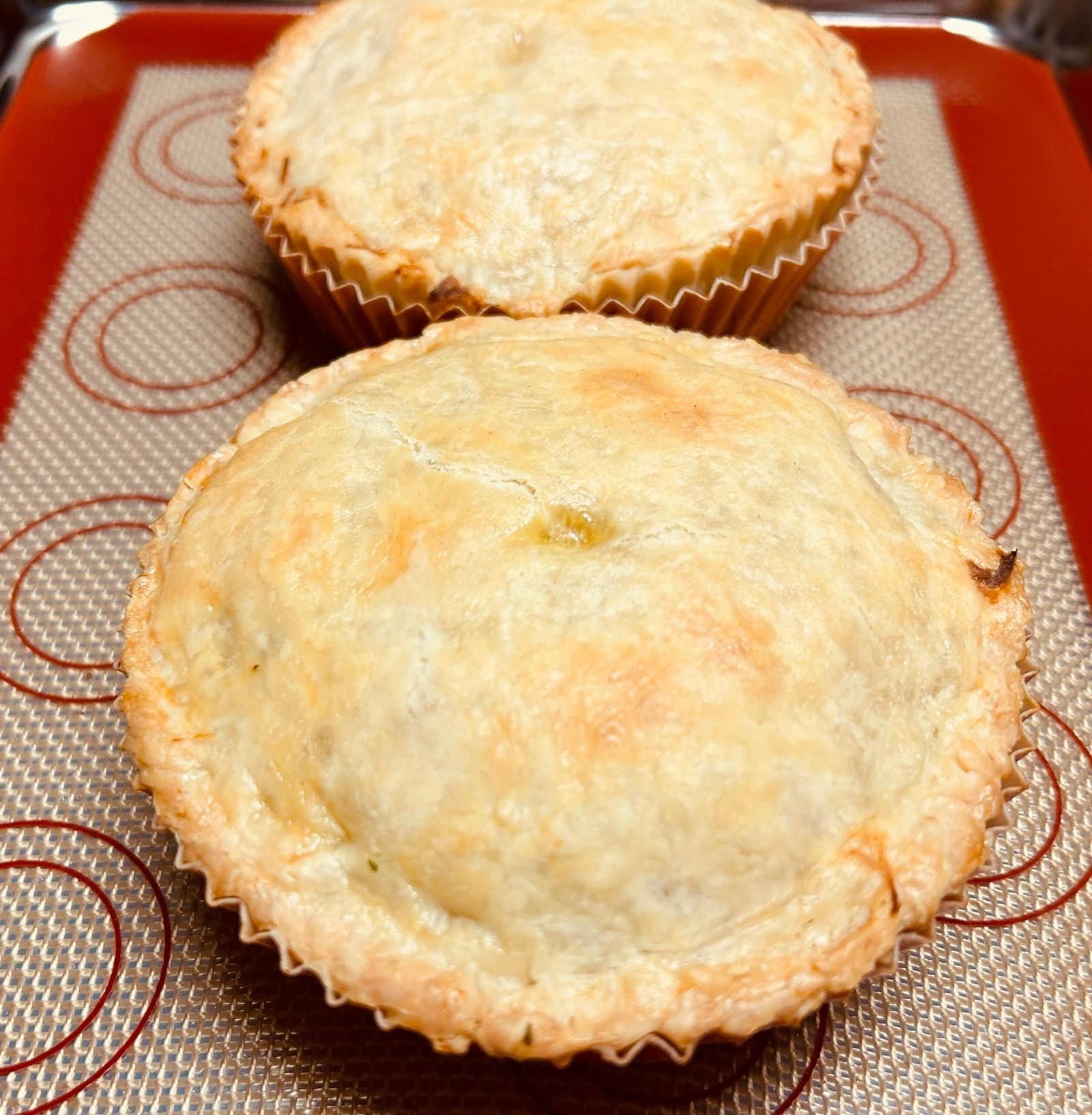 Homemade Mini Chicken Pot Pie