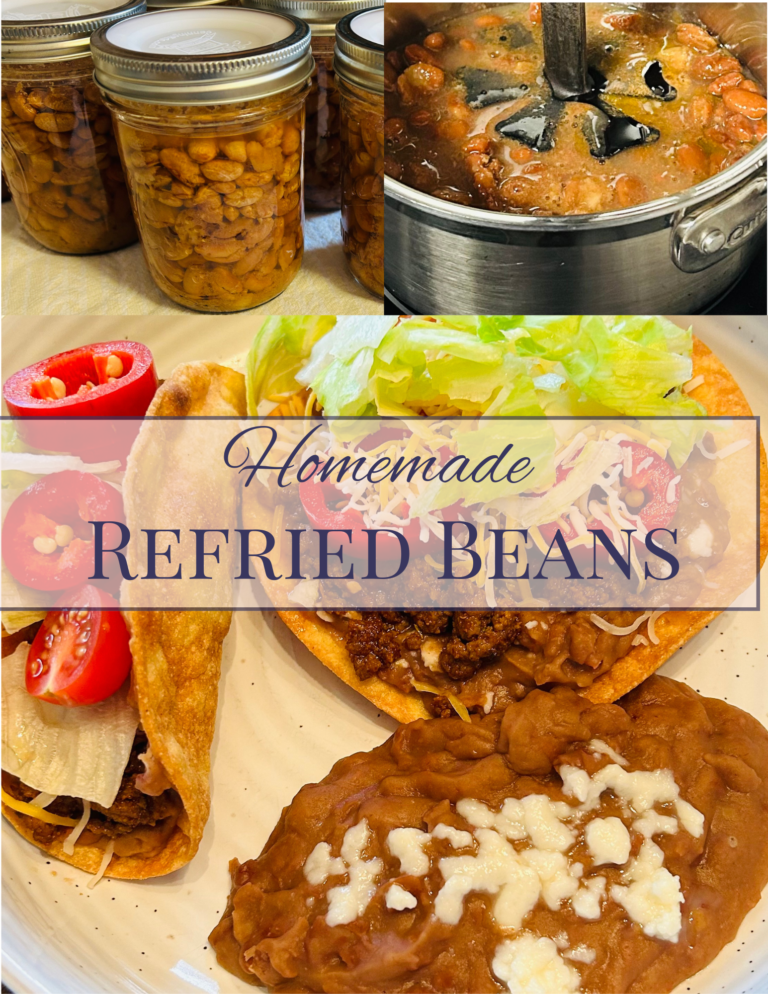Homemade Refried Beans
