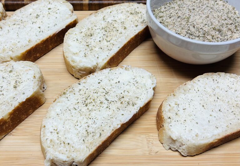 Freezer Garlic Bread