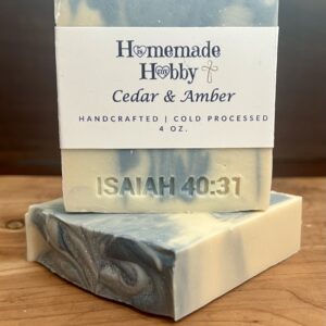 Cedar & Amber Soap