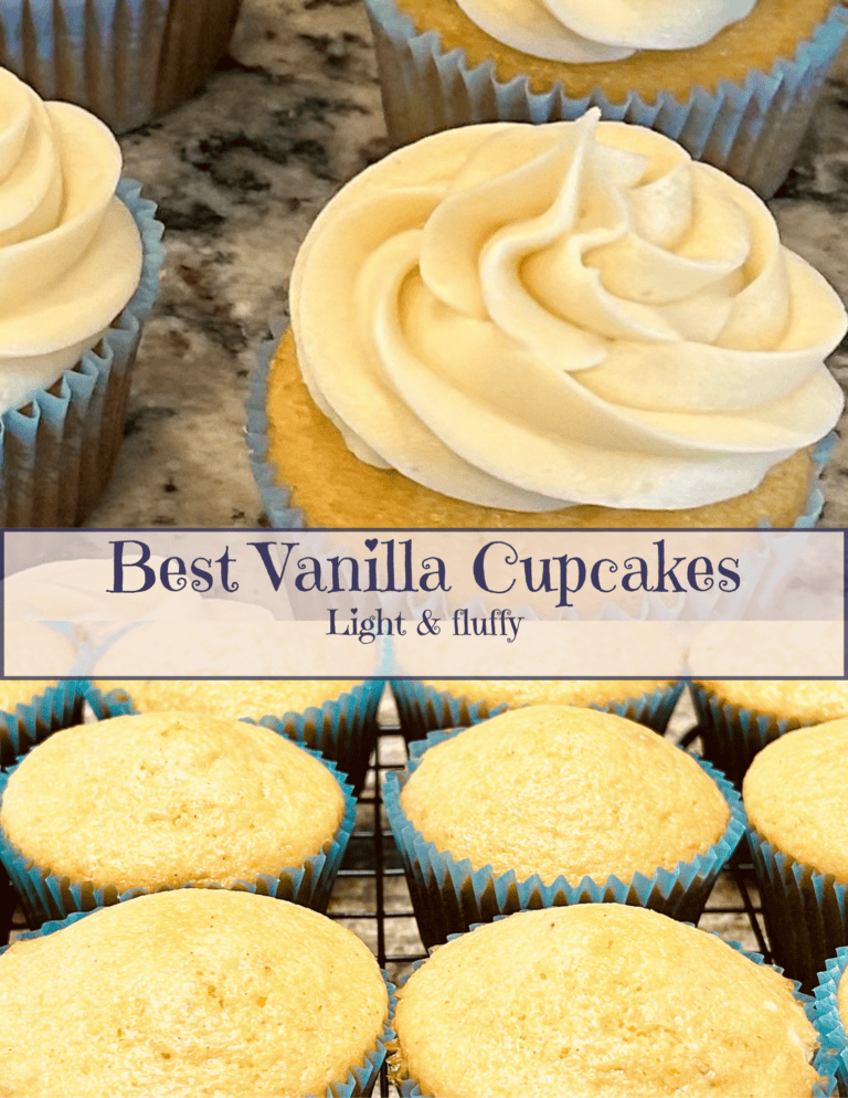 Easy Bakery-Style Vanilla Cupcakes
