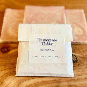 Lingonberry Soap Sample