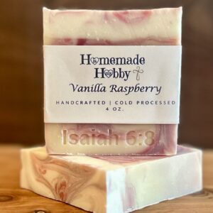Vanilla Raspberry Soap