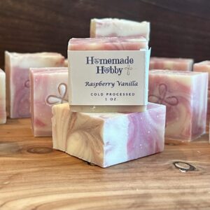 Vanilla Raspberry Soap Cube