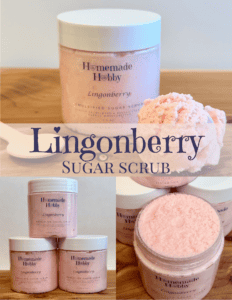 Lingonberry Sugar Scrub