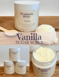 vanilla emulsified sugar scrub