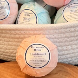 Vanilla Raspberry Bath Bomb