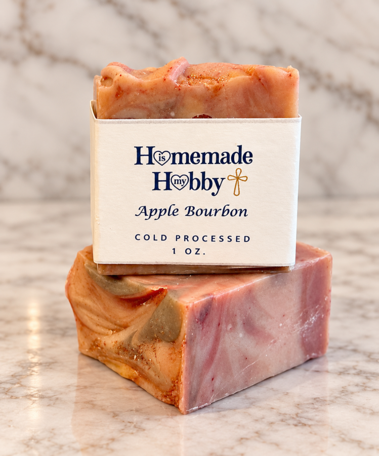 Apple Bourbon Soap Cube
