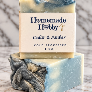 Cedar & Amber Soap Cube