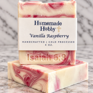 Vanilla Raspberry Bar Soap